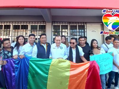 Refrendamos el compromiso para seguir trabajando en pro de el alumnado de la comunidad LGBTIQ+